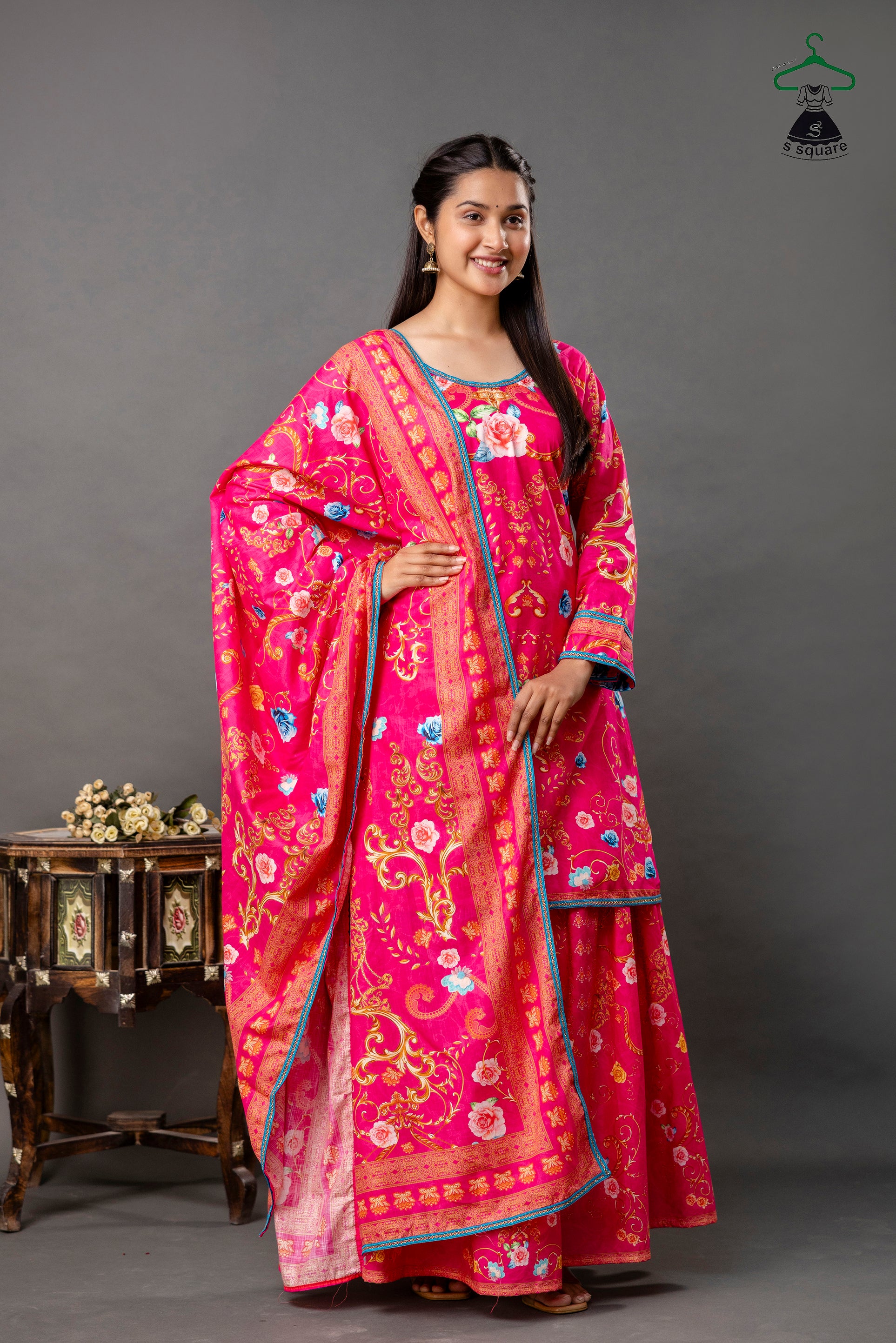 Pure Cambric Cotton & Cotton Slub. Ghar Area