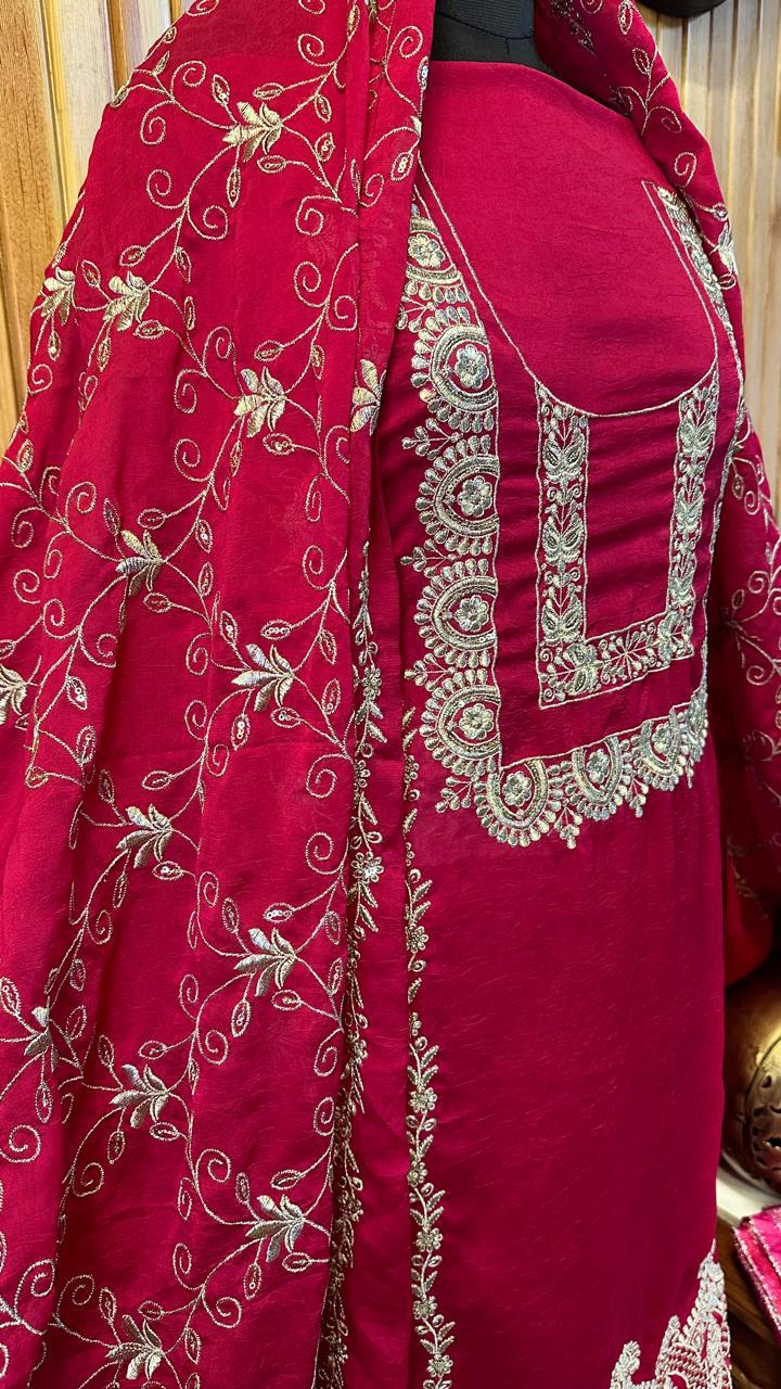 Royal Chikankari Work Kurti
