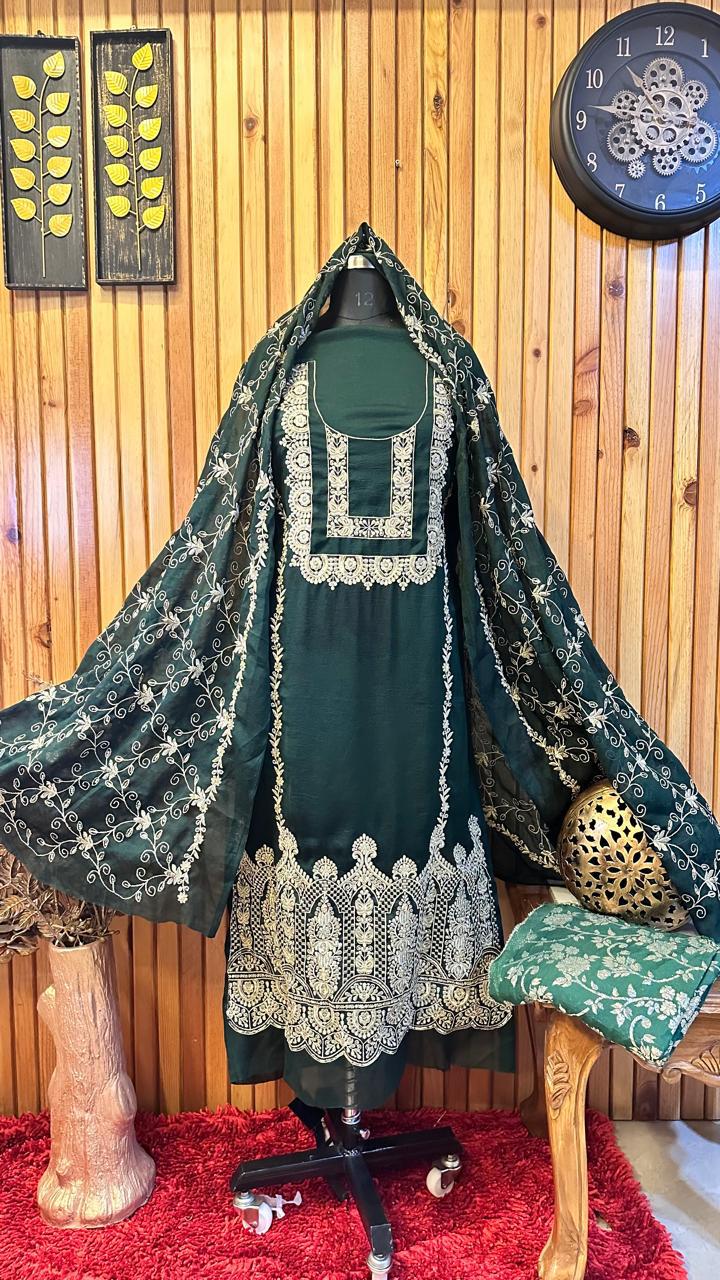 Royal Chikankari Work Kurti